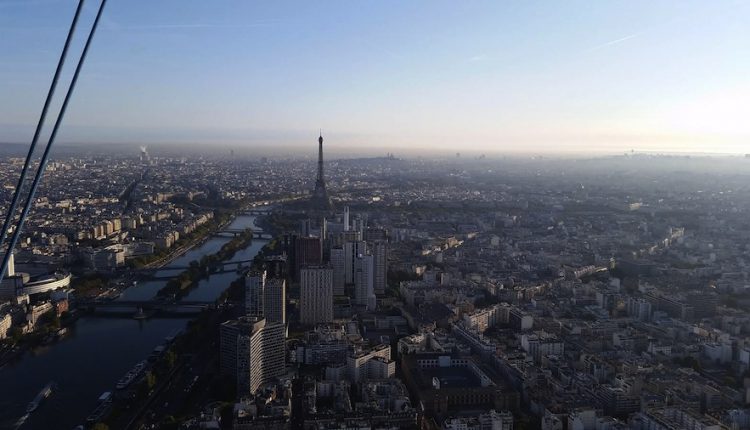 Photo de la vue depuis le Ballon de Paris