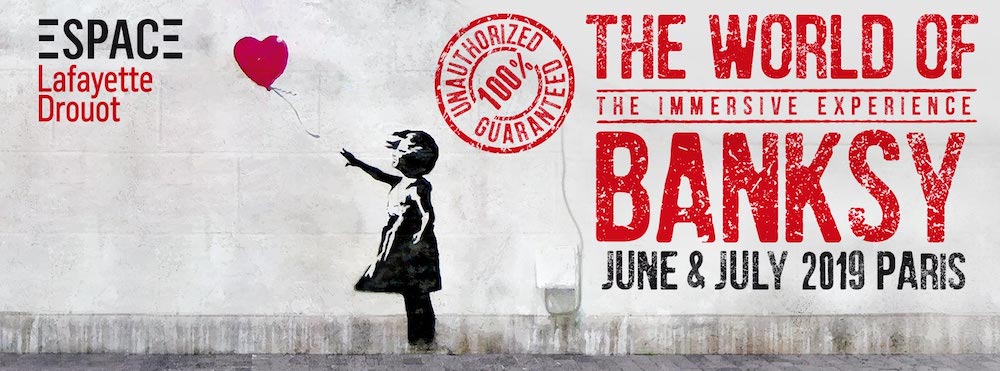 Affiche Exposition The World of Banksy à Paris
