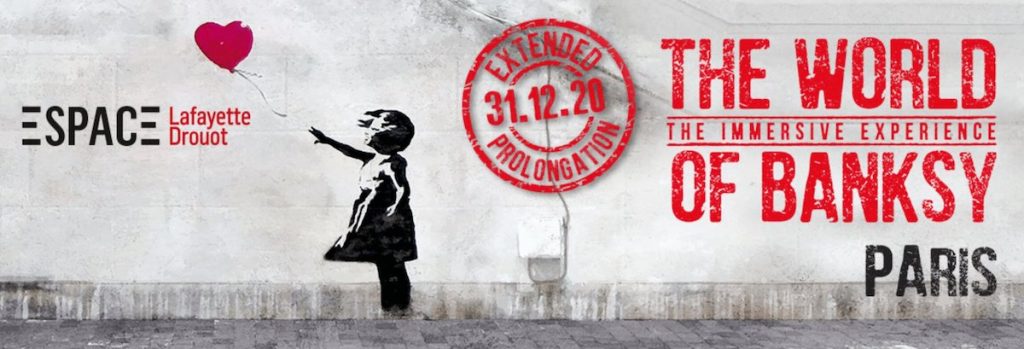Affiche exposition The World of Banksy