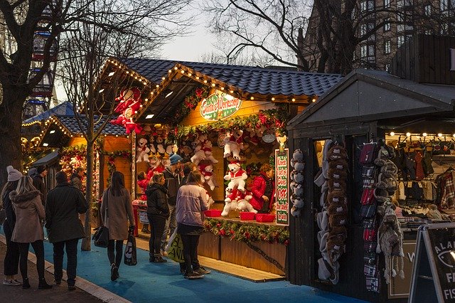 Marche de noel Paris