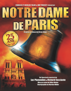 Comédie musicale Notre-Dame de Paris